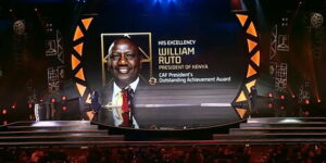 CAF Honours President Ruto With Outstanding Achievement Award After CHAN 2024 Success